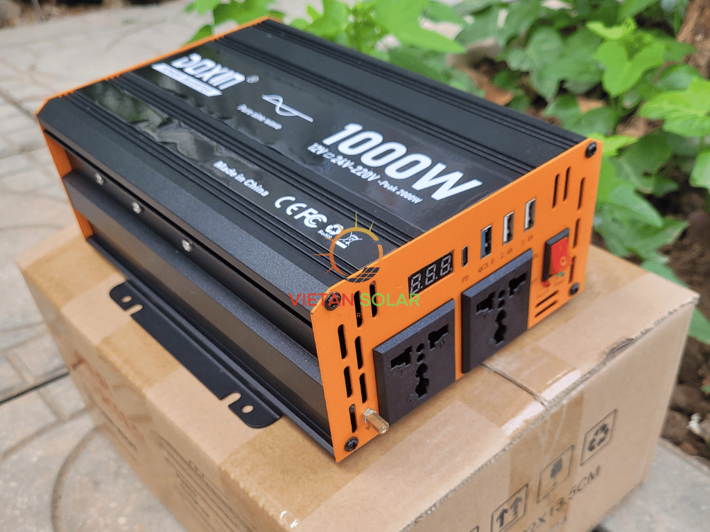 Kích điện 12v lên 220v sin chuẩn 1000w doxin